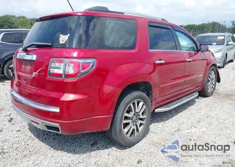 2013 GMC Acadia Denali из США, поврежденный, VIN 1GKKRTKD7DJ127798